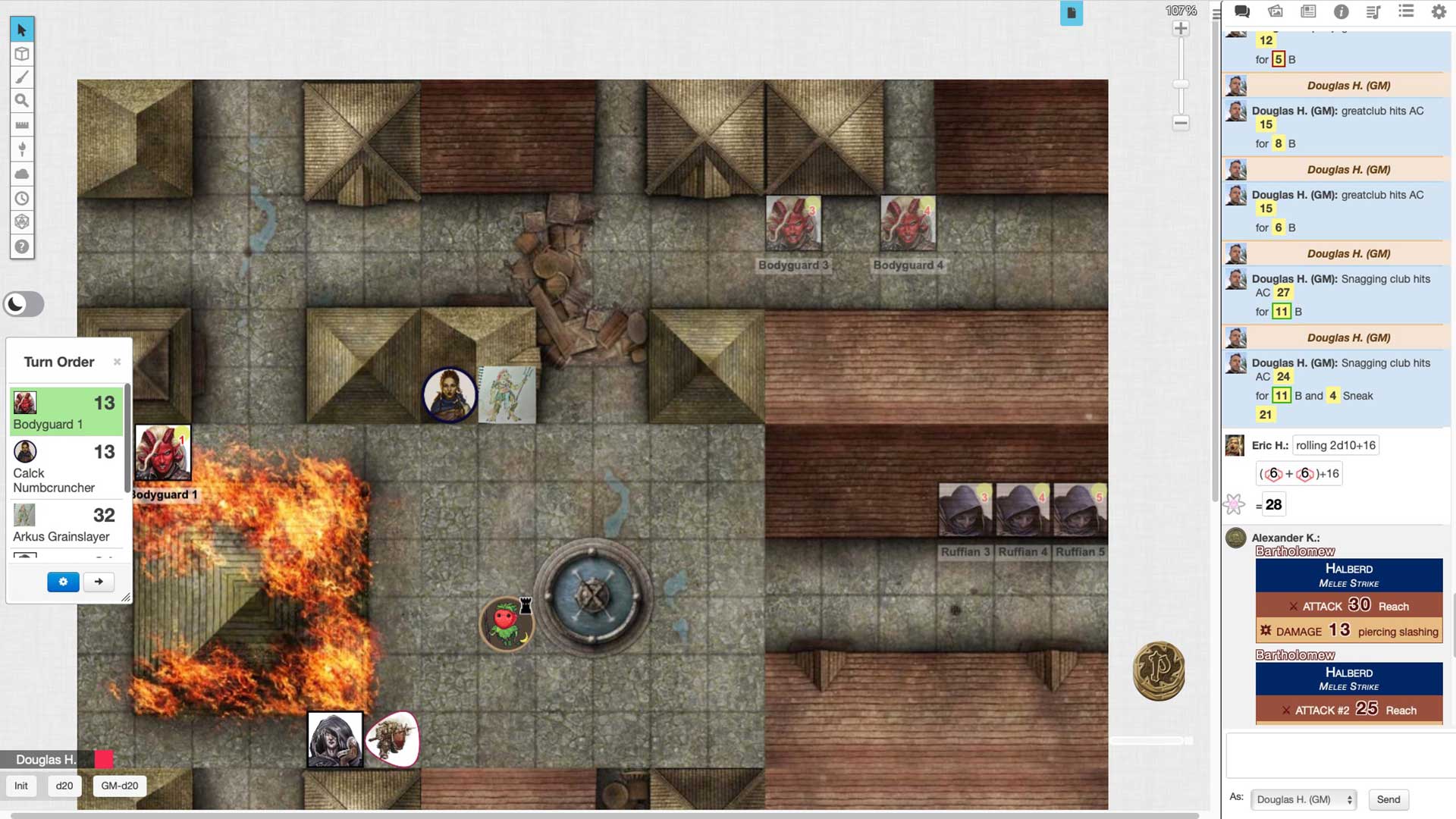 Roll20 Screenshot